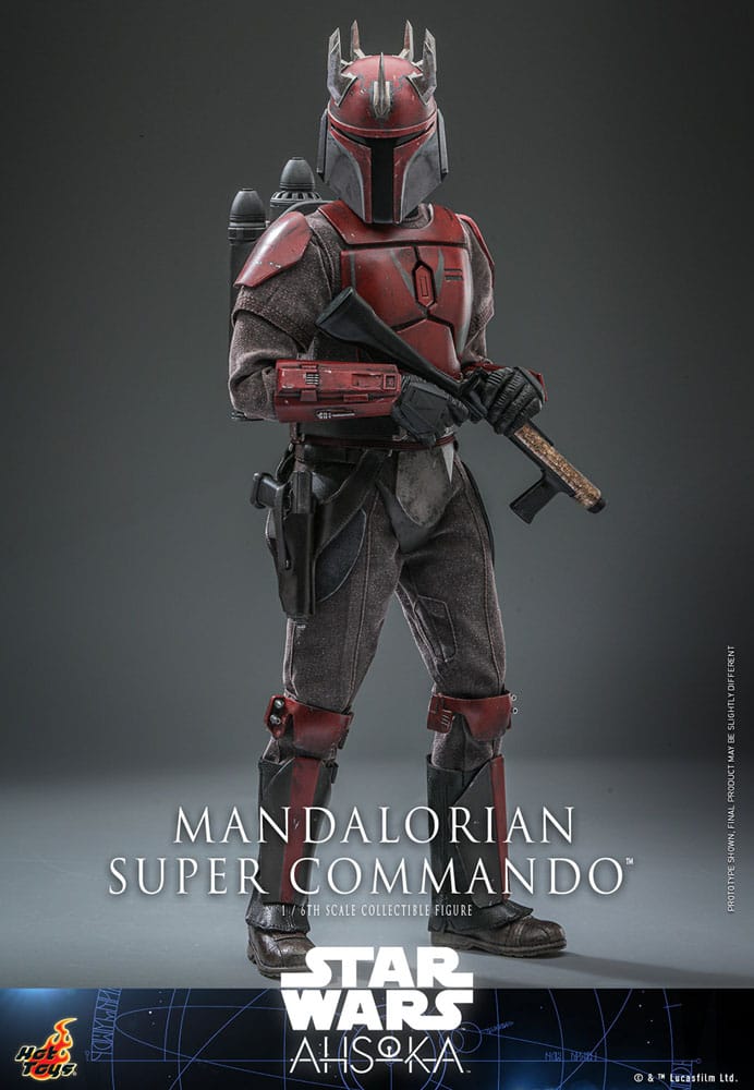 Star Wars: Ahsoka Action Figure 1/6 Mandalorian Super Commando 31 cm
