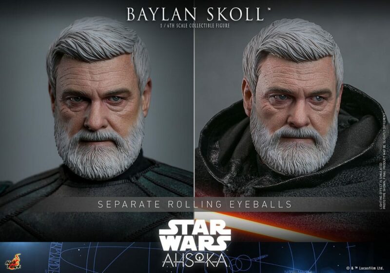 Star Wars: Ahsoka Action Figure 1/6 Baylan Skoll 32 cm - immagine 5