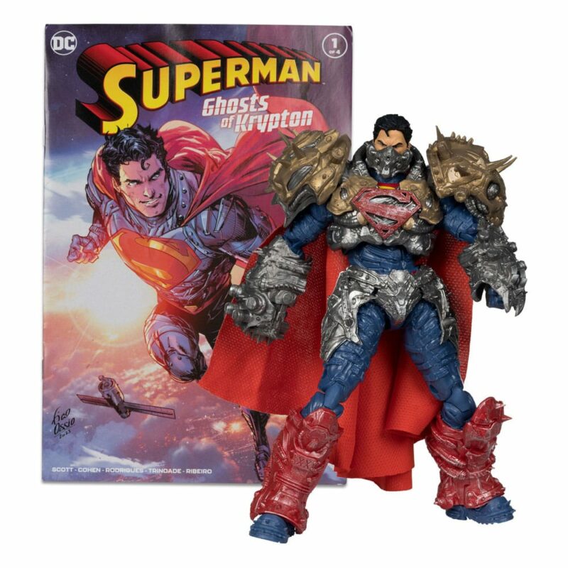 DC Direct Action Figure & Comic Book Superman Wave 5 Superman (Ghosts of Krypton) 18 cm - immagine 2