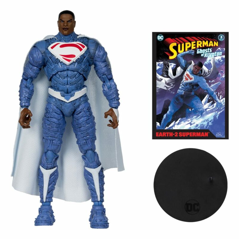DC Direct Action Figure & Comic Book Superman Wave 5 Earth-2 Superman (Ghosts of Krypton) 18 cm - immagine 2
