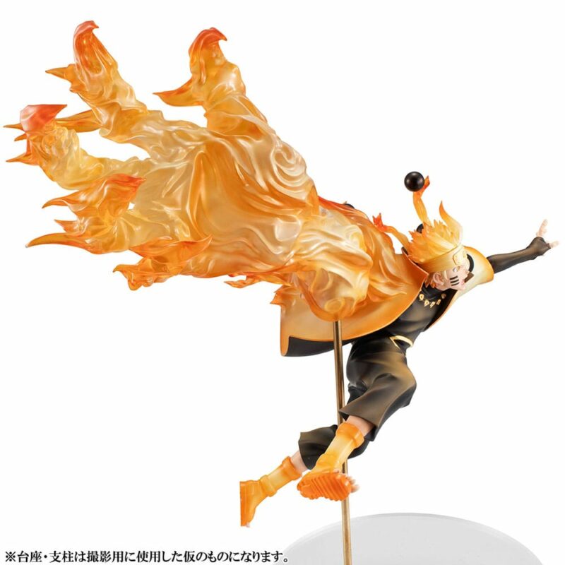 Naruto Shippuden G.E.M. Series PVC Statue 1/8 Naruto Uzumaki Six Paths Sage Mode 15th Anniversary Ver. 29 cm - immagine 3