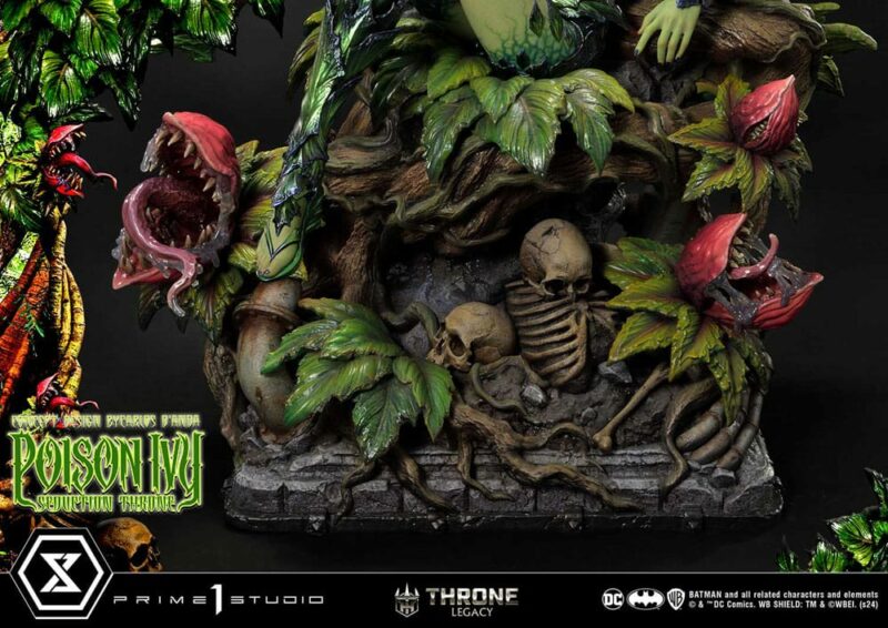 DC Comics Throne Legacy Collection Statue 1/4 Batman Poison Ivy Seduction Throne 55 cm - immagine 5