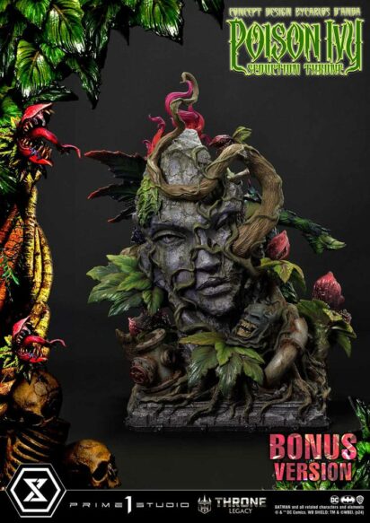 DC Comics Throne Legacy Collection Statue 1/4 Batman Poison Ivy Seduction Throne Deluxe Bonus Version 55 cm