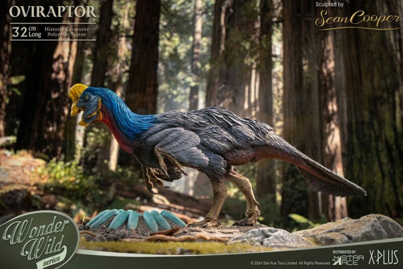 Historic Creatures The Wonder Wild Series Statue Oviraptor 32 cm - immagine 2
