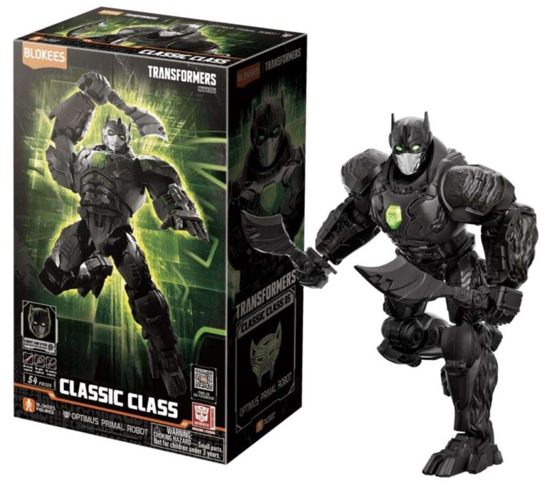 Transformers Blokees Plastic Model Kit Classic Class 05 Optimus Primal Robot