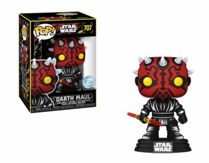 Star Wars The Phantom Menace 25th Anniversary POP! Vinyl Figure Darth Maul Retro Series Limited 9 cm