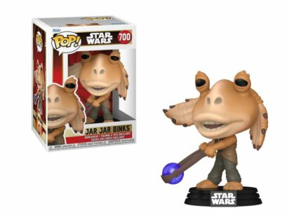 Star Wars The Phantom Menace Anniversary POP! Vinyl Figure Jar Jar Binks w/ Booma Balls 9 cm