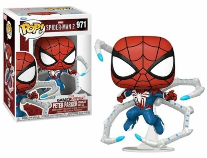 Spider-Man 2 POP! Games Vinyl Figure Peter Parker Suit 9 cm