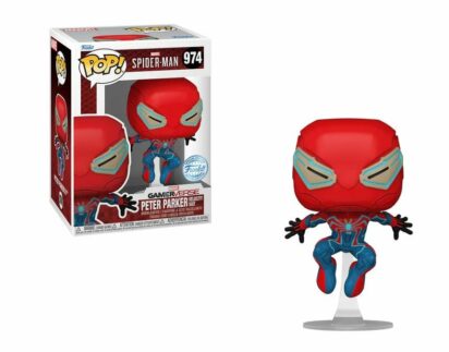 Spider-Man 2 POP! Games Vinyl Figure Peter Parker (Velocity Suit) Limited 9 cm
