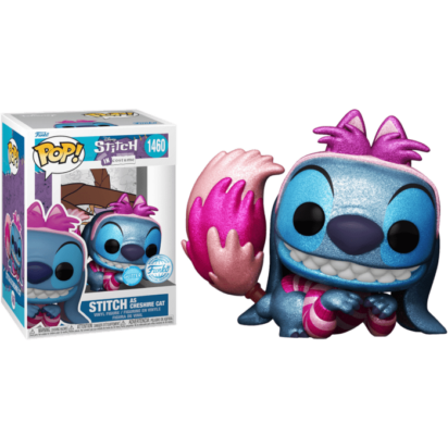Stitch in Costume POP! Vinyl Figure Stitch as Cheshire Cat Diamond Glitter Limited 9 cm
