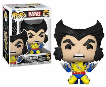 Marvel POP! Marvel Vinyl Figure Wolverine 50th - Ultimate Wolverine w/ Adamantium 9 cm
