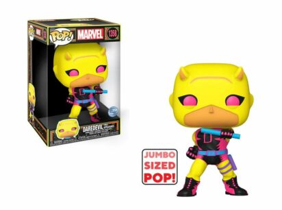 Marvel POP! Jumbo Vinyl Figure Daredevil (First Appearance) Blacklight Limited 25 cm