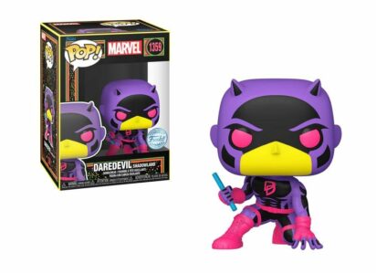 Marvel POP! Vinyl Figure Daredevil (Shadowland) Blacklight Limited 9 cm