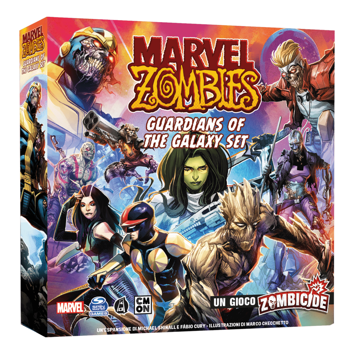 Marvel Zombies - Guardians of the Galaxy Set