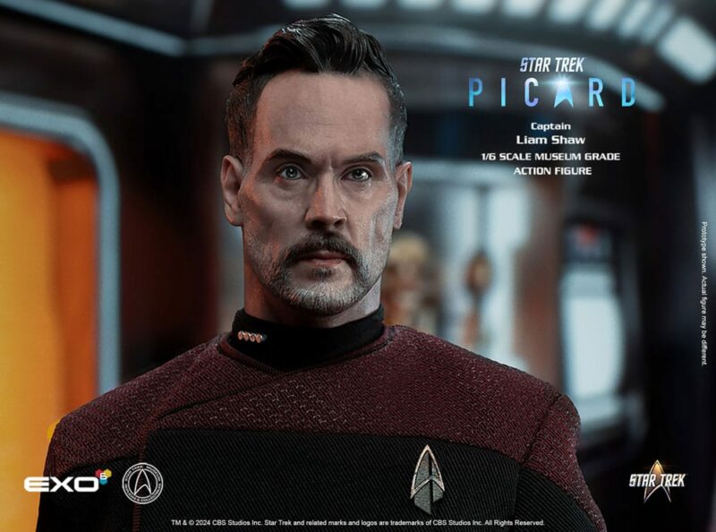 Star Trek: Picard Action Figure 1/6 Captain Liam Shaw 30 cm - immagine 4
