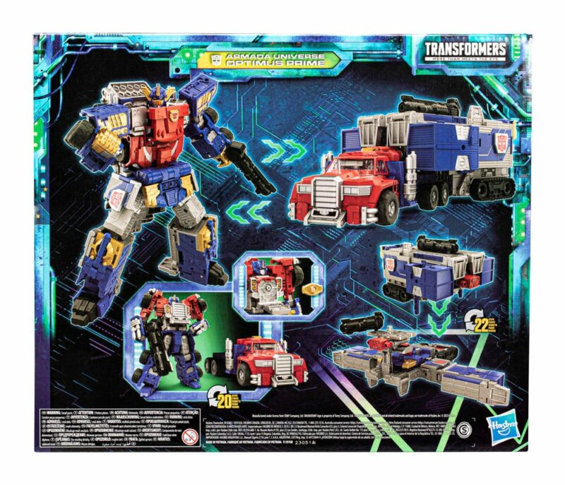 Transformers Generations Legacy Evolution Commander Class Action Figure Armada Universe Optimus Prime 19 cm - immagine 7