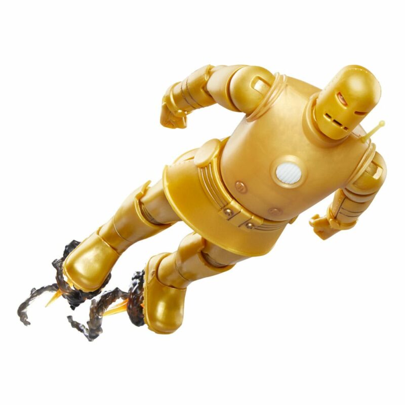 Iron Man Marvel Legends Action Figure Iron Man (Model 01-Gold) 15 cm - immagine 3