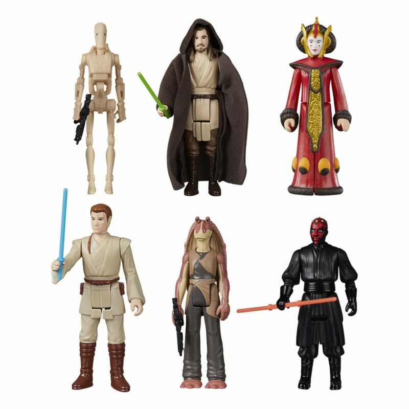 Star Wars Episode I Retro Collection Action Figures The Phantom Menace Multipack 10 cm - immagine 2