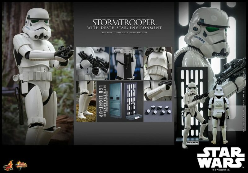 Star Wars Movie Masterpiece Action Figure 1/6 Stormtrooper with Death Star Environment 30 cm - immagine 5