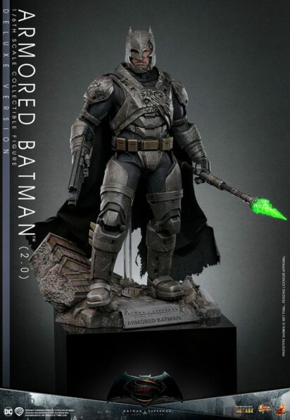 Batman v Superman: Dawn of Justice Movie Masterpiece Action Figure 1/6 Armored Batman 2.0 (Deluxe Version) 33 cm