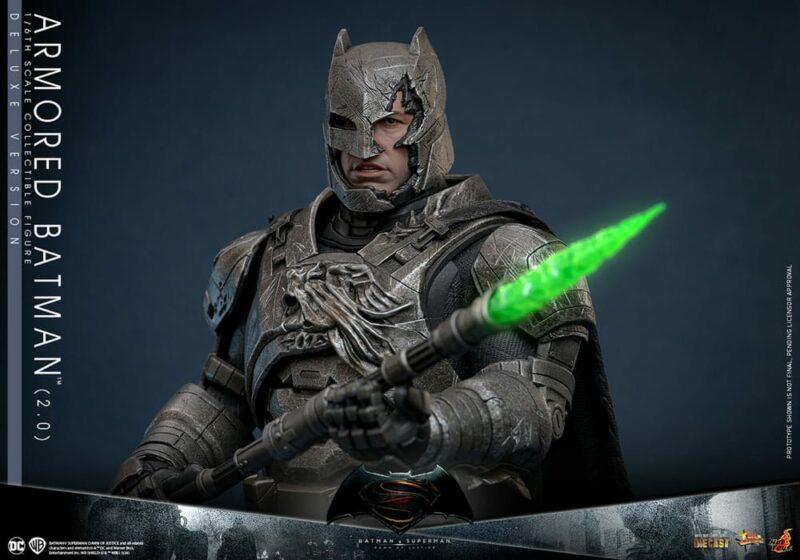 Batman v Superman: Dawn of Justice Movie Masterpiece Action Figure 1/6 Armored Batman 2.0 (Deluxe Version) 33 cm - immagine 3