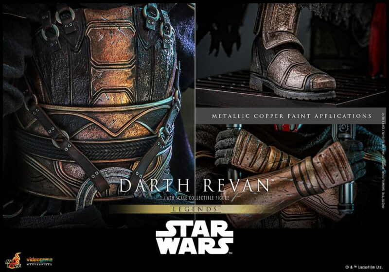 Star Wars Legends Videogame Masterpiece Action Figure 1/6 Darth Revan 31 cm - immagine 5