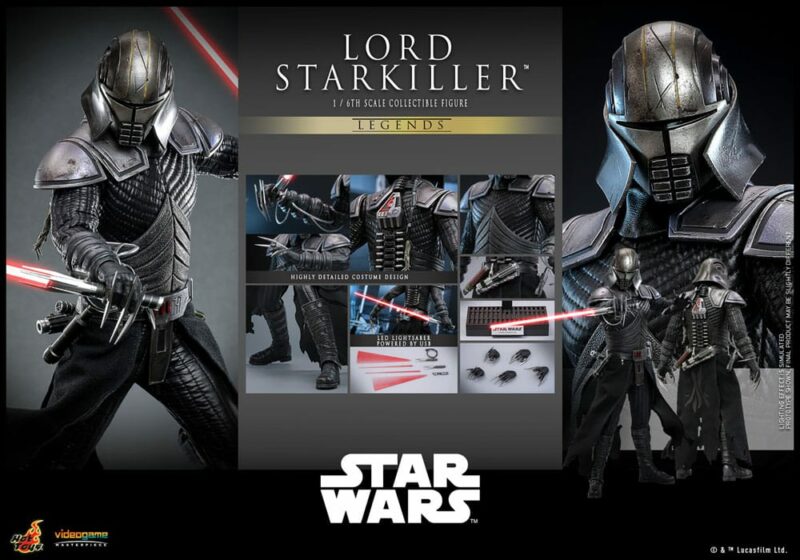 Star Wars Legends Videogame Masterpiece Action Figure 1/6 Lord Starkiller 31 cm - immagine 6