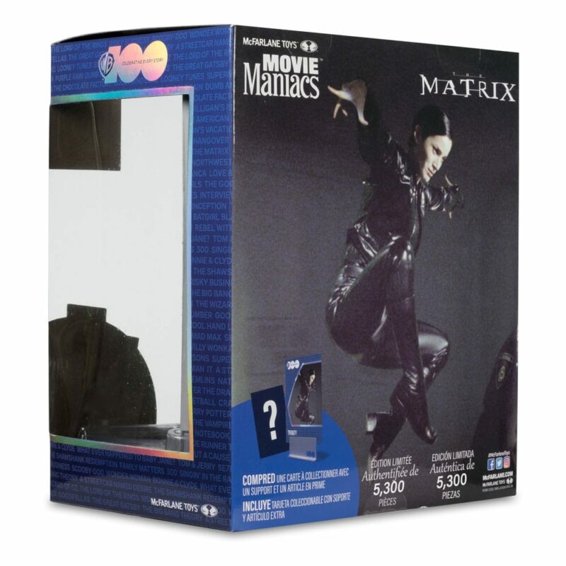 Matrix Movie Maniacs Action Figure Trinity 15 cm - immagine 4