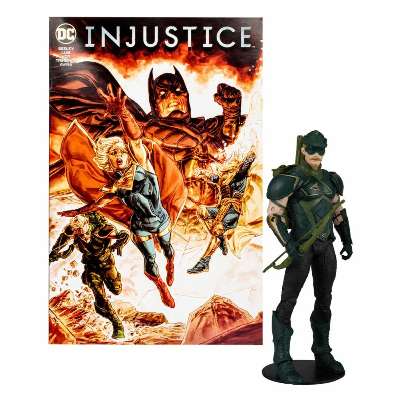 DC Direct Gaming Action Figure Green Arrow (Injustice 2) 18 cm - immagine 3