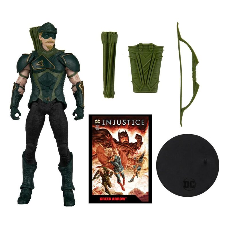 DC Direct Gaming Action Figure Green Arrow (Injustice 2) 18 cm - immagine 2