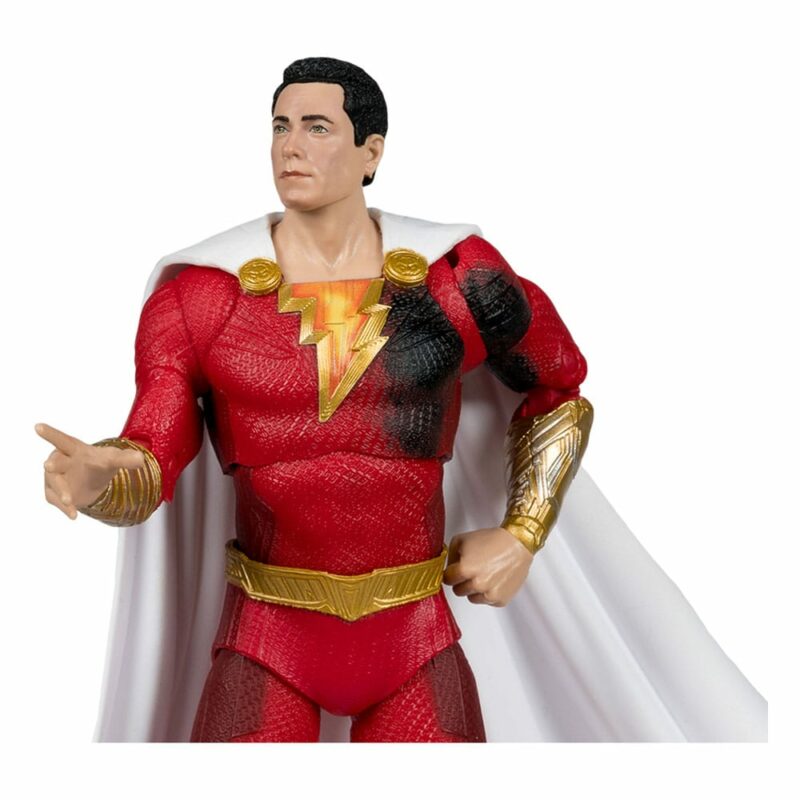 DC Multiverse Action Figures Pack of 2 Shazam (Battle Damage) & Freddie Freeman (Gold Label) 18 cm - immagine 5
