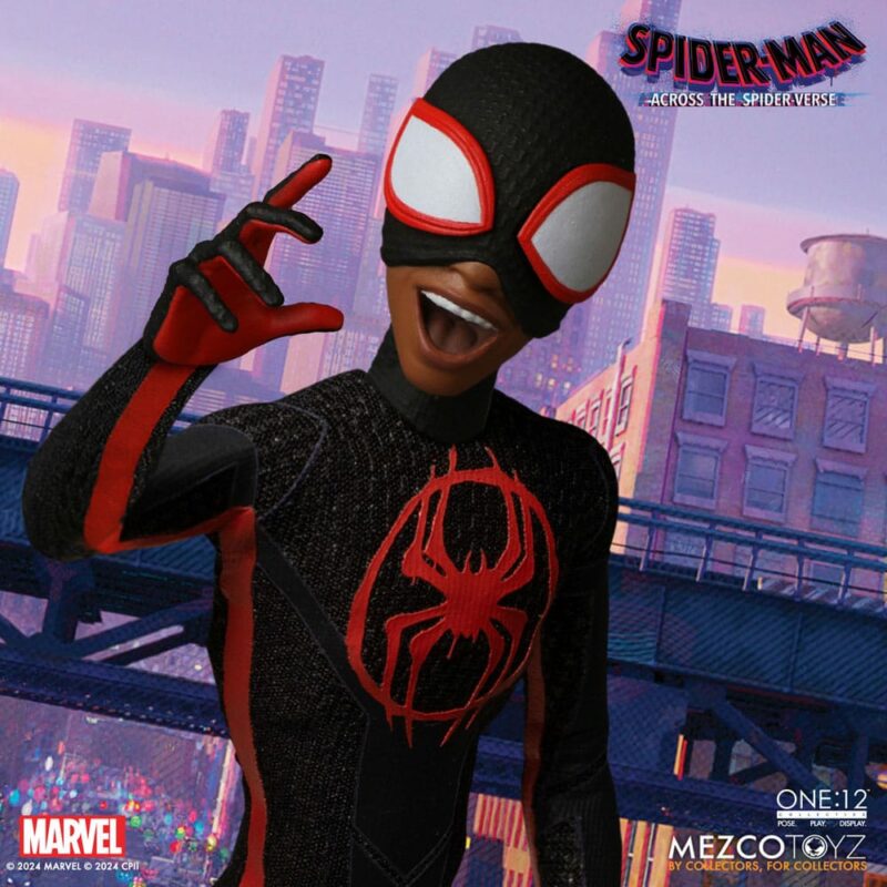 Spider-Man Action Figure 1/12 Miles Morales 17 cm - immagine 4