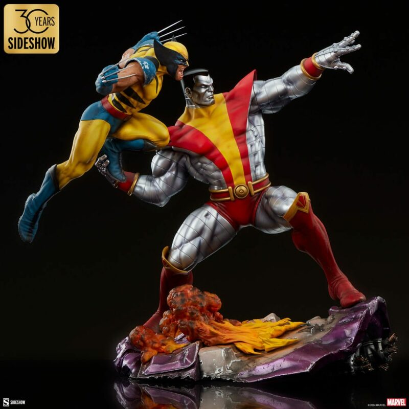 Marvel Premium Format Statue Fastball Special: Colossus and Wolverine 61 cm - immagine 2