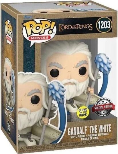 The Lords of The Rings POP! Vinyl Figure Gandalf With Sword & Staff Limited (Glow in the Dark) 9 cm