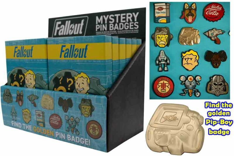 Fallout - Mystery Pin Badge Cdu (1) - immagine 2