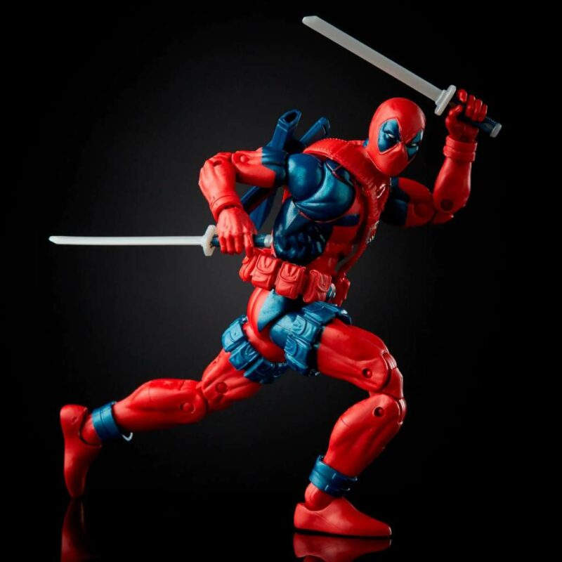 Marvel Legends Marvel 85th Anniversary Vintage X-Force Deadpool Action Figure 15 cm - immagine 4