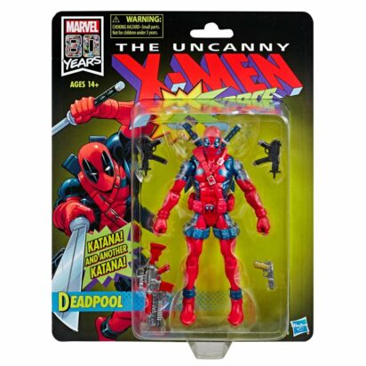 Marvel Legends Marvel 85th Anniversary Vintage X-Force Deadpool Action Figure 15 cm