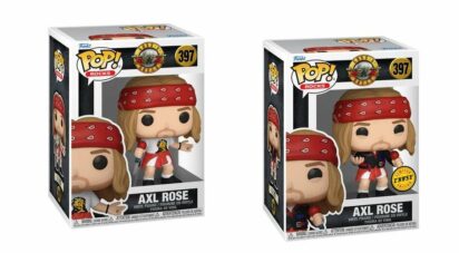Guns N Roses POP! Rocks Vinyl Figures Axl Rose (1980's) w/CH 9 cm Assortment (2)