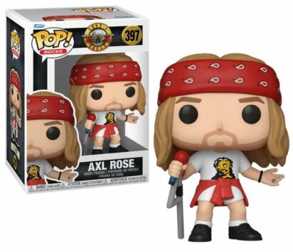 Guns N Roses POP! Rocks Vinyl Figures Axl Rose (1980's) 9 cm