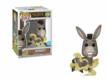 Shrek POP! Movies Vinyl Figure 30th Anniversary Donkey Glitter 9 cm
