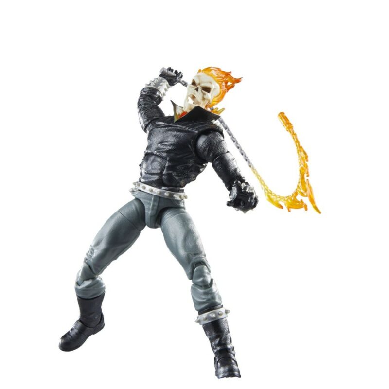 MARVEL LEGENDS MARVEL CLASSIC GHOST RIDER (DANNY KETCH) ACTION FIGURE 15 CM - immagine 5