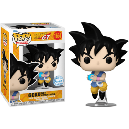 Dragon Ball GT POP! Animation Vinyl Figure Goku with Kamehameha 9 cm