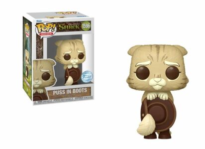 Shrek POP! Movies Vinyl Figure 30th Anniversary Puss in Boots (Retro) Limited 9 cm