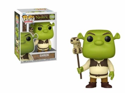Shrek POP! Movies Vinyl Figure 30th Anniversary Shrek w/Snake 9 cm