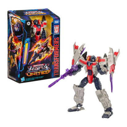 Transformers Generations Legacy United Voyager Class Cybertron Universe Starscream action figure 18 cm