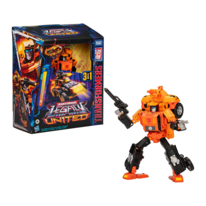 Transformers Generations Legacy United Leader Class action figure G1 Triple Changer Sandstorm 19 cm