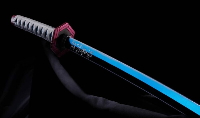 Demon Slayer: Kimetsu no Yaiba Proplica Replica 1/1 Nichirin Sword (Giyu Tomioka) 95 cm - immagine 4