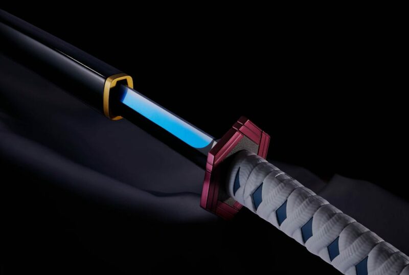 Demon Slayer: Kimetsu no Yaiba Proplica Replica 1/1 Nichirin Sword (Giyu Tomioka) 95 cm - immagine 5