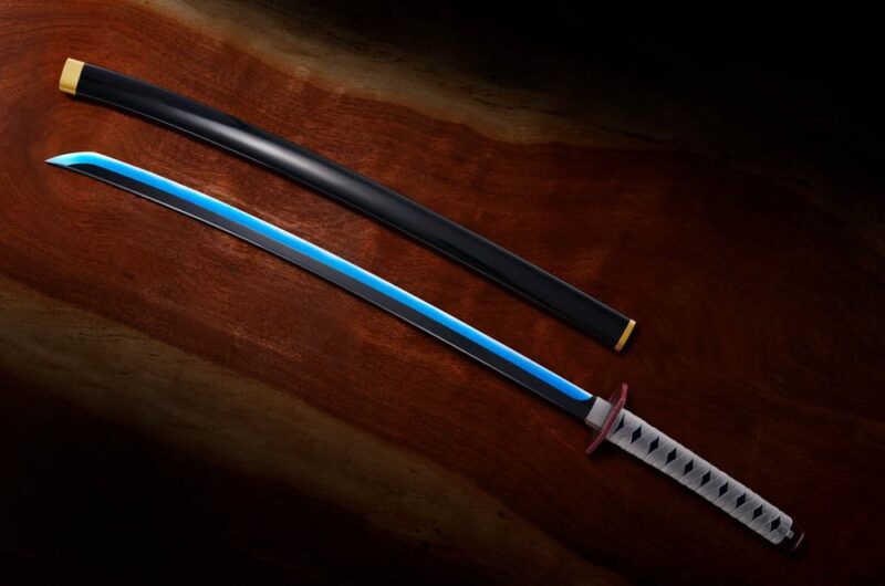 Demon Slayer: Kimetsu no Yaiba Proplica Replica 1/1 Nichirin Sword (Giyu Tomioka) 95 cm - immagine 6