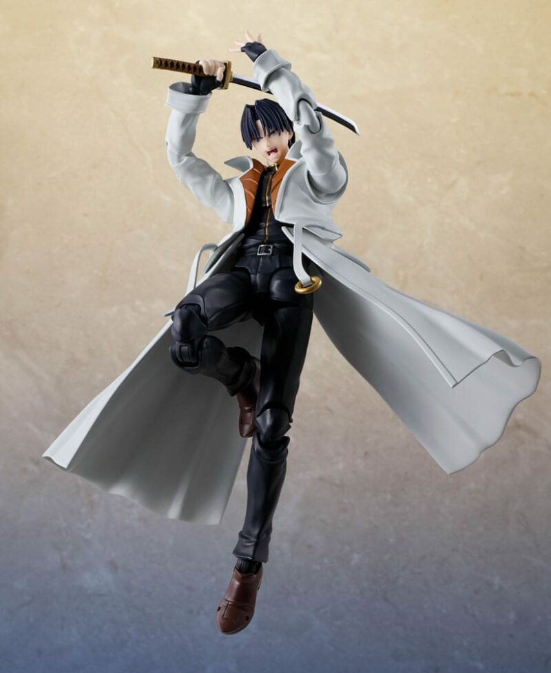 Rurouni Kenshin: Meiji Swordsman Romantic Story S.H. Figuarts Action Figure Aoshi Shinomori 17 cm - immagine 3